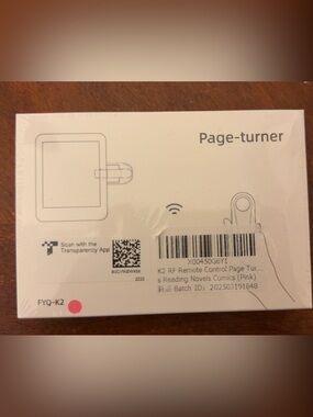K2 RF Remote Control Page Turner - Pink